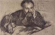 Edgar Degas Study for Edmono Duranty oil painting picture wholesale